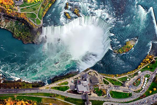 1.) Niagara Falls (Canada)