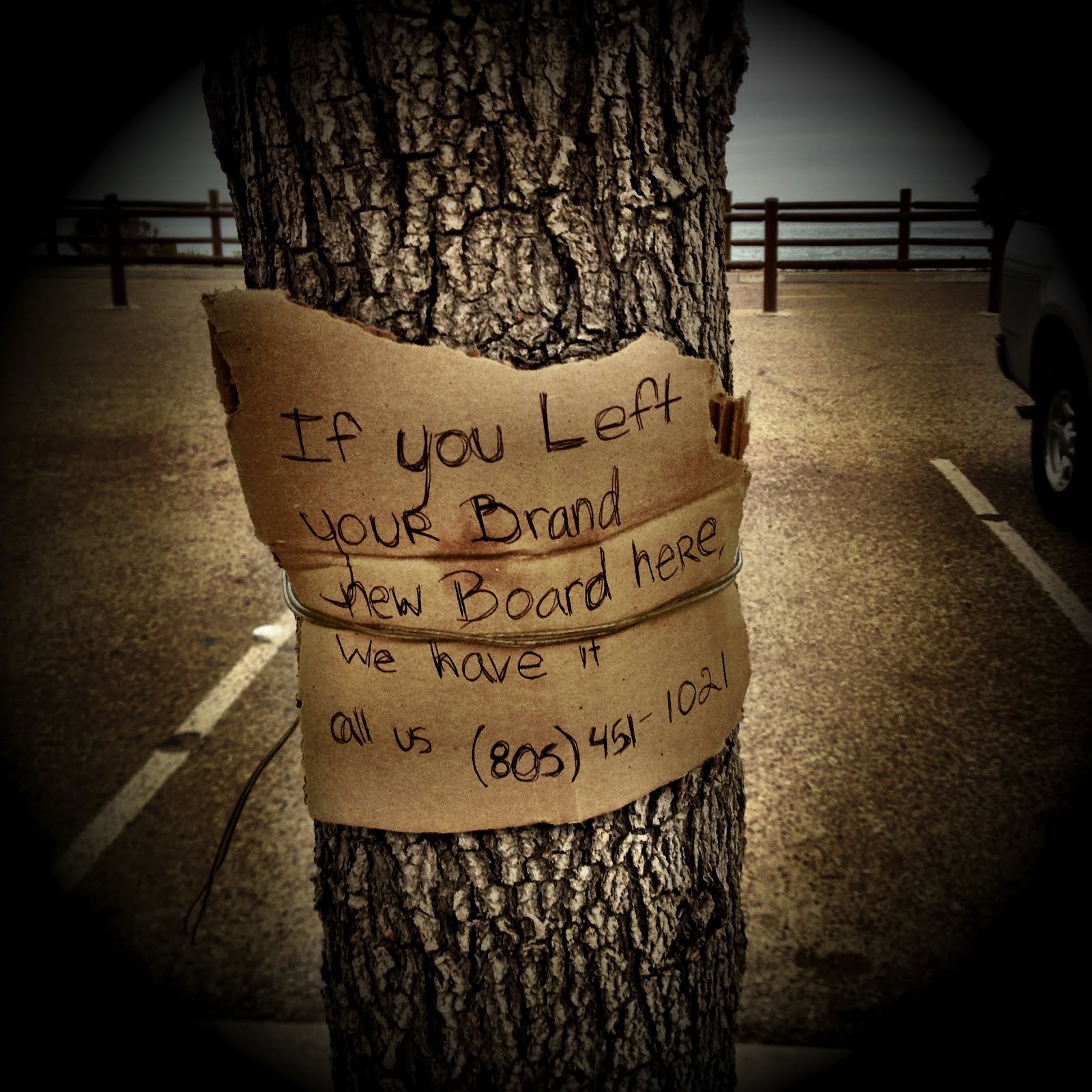 1. When some kids left this note to track down the owner of a forgotten skateboard that they could've easily stolen.