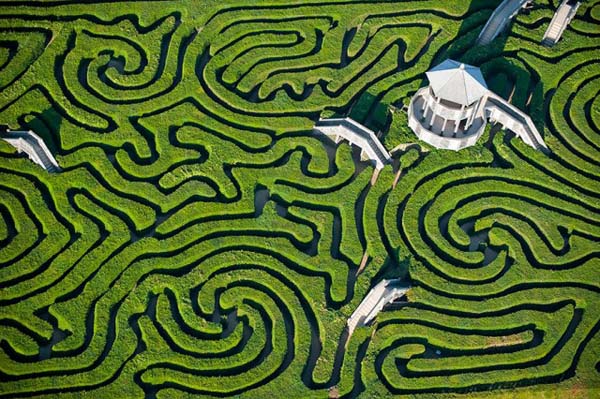 5.) Hedge maze, Longleat (England)