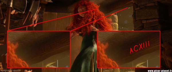 Engraved in Roman numerals in Brave.