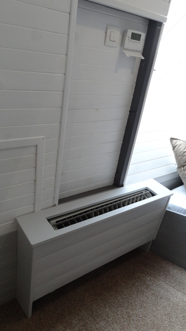 Plus, a heating/cooling unit.