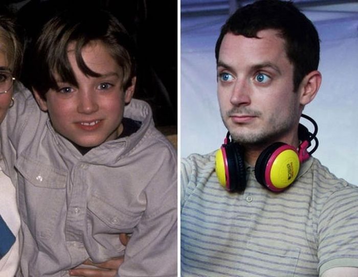 Elijah Wood - 1992 and now.