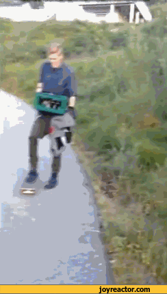 Here's why delivery via skateboard isn't a great idea.