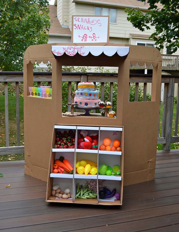 5.) Or, they can sell you their own fruits with this produce stand.