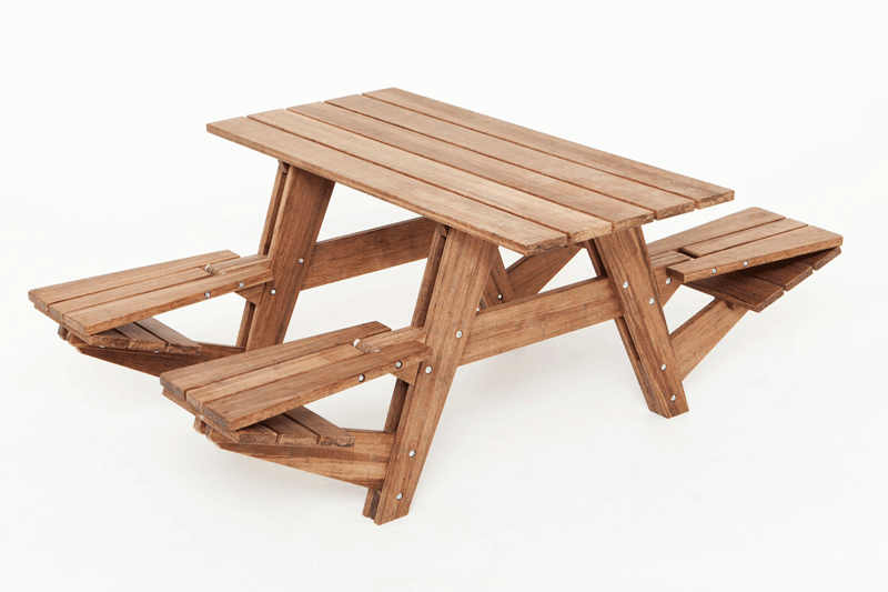 2.) This is a picnic table. Or is it?