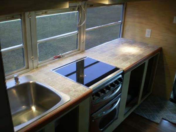 The luxury kitchen looks better than the one in my apartment.