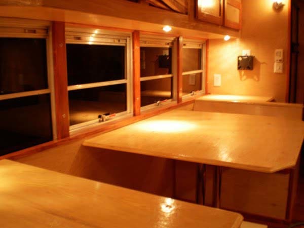 The beautiful dinette area.