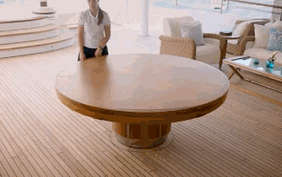 2. The Fletcher Capstan Table (an expandable table).