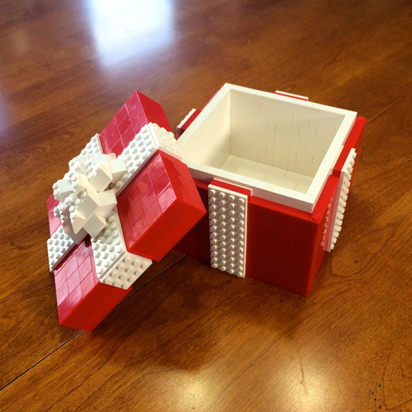16.) An adorable gift box (and an awesome idea for an engagement ring box).