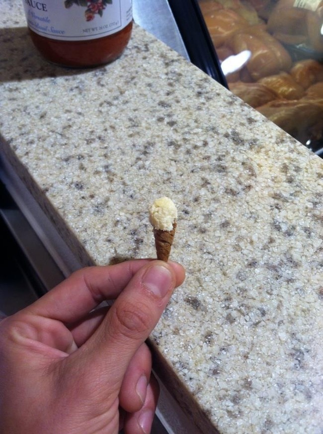 23. Ice cream cones. Ok... yum!