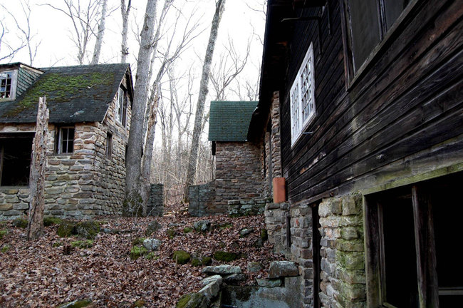 He grew up living across from this house but was never able to get the courage to check it out.