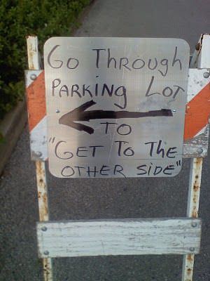 There's got to be a chicken around here somewhere.