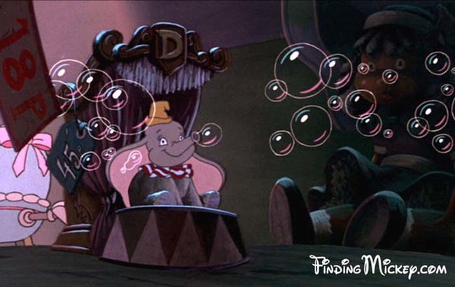 Dumbo shows up as a bubble toy in The Great Mouse Detective.