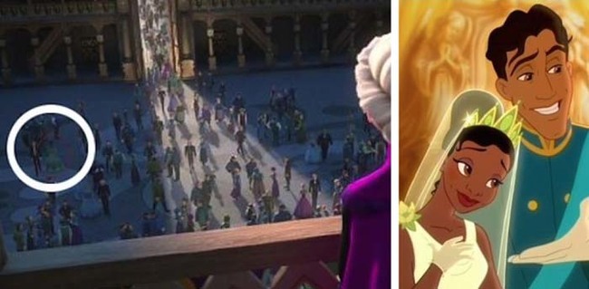 And it seems Tiana and Naveen were in attendance as well.