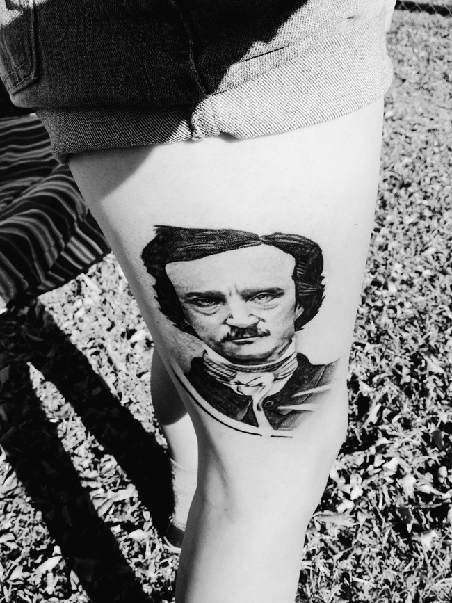 Portrait of Edgar Allan Poe