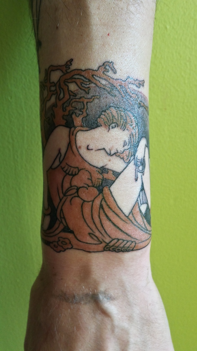 From the original artwork for The Sun Also Rises by Ernest Hemingway