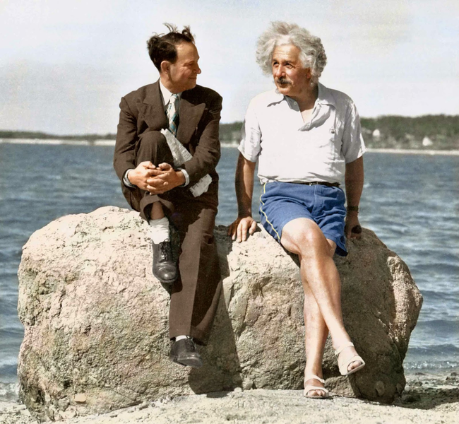 Einstein on the beach.
