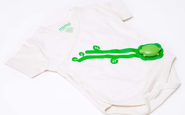 Onesie that monitors all your baby's vital signs, and streams the data to your smart phone.
