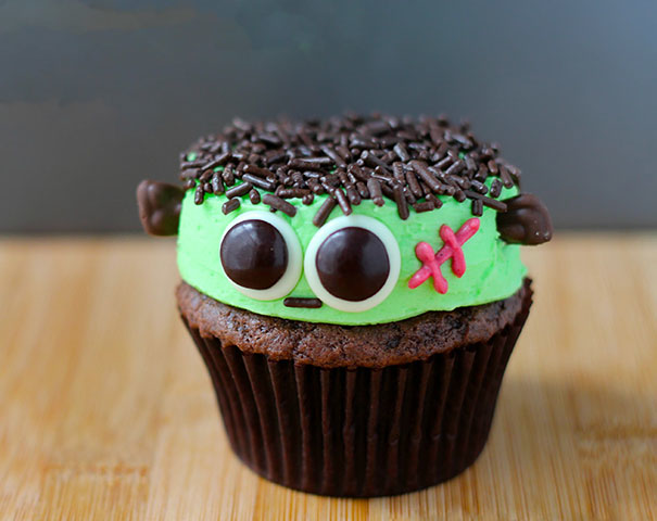 Frankenstein Cupcakes