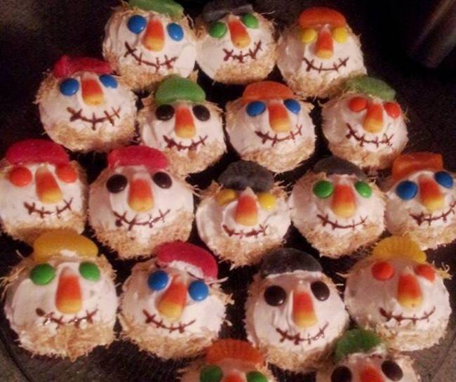 Scarecrow Cupcake