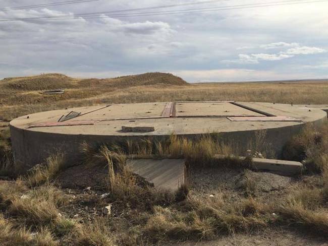 Here is one the silo doors. Luckily they never had to open for anything.