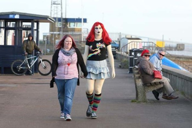 An important distinction to make with maskers is the difference between them and the transgender community. Unlike transgender people, maskers don't feel like they've been born into the wrong body.