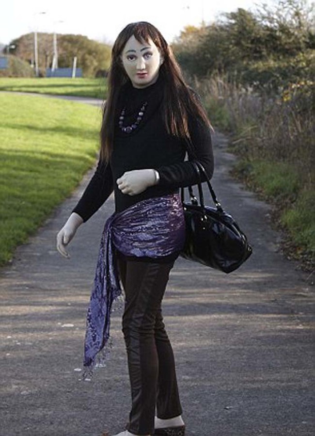 The Femskin suits are also anatomically correct, meaning that they come with realistic silicone breasts and a vagina. Of course, the transformation is not complete without a realistic-looking mask. Those can cost up to $500.