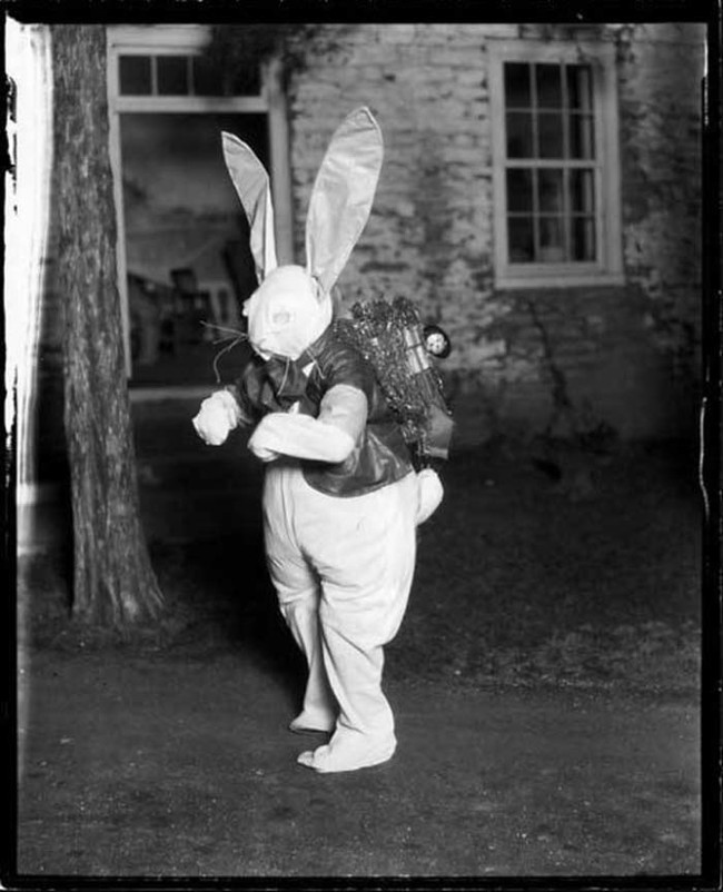 The world's most terrifying Easter Bunny.