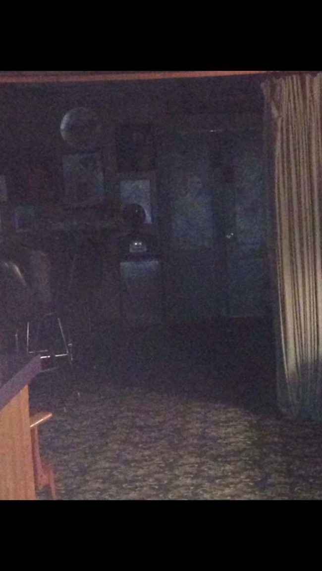 The face in the shadows...