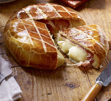 But you really can have it all with this prosciutto-and-brioche-wrapped brie...