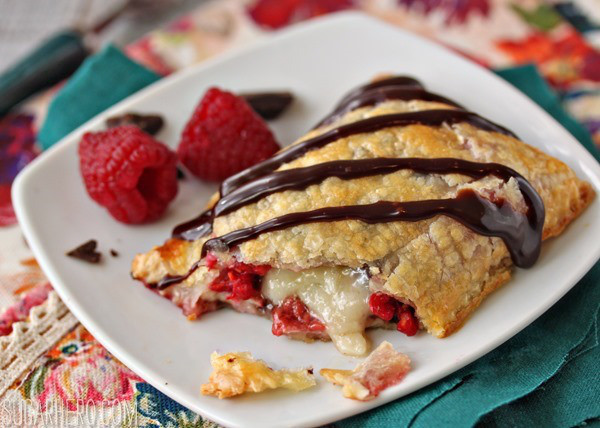 We didn't forget dessert: try this raspberry-filled chocolatey treat.