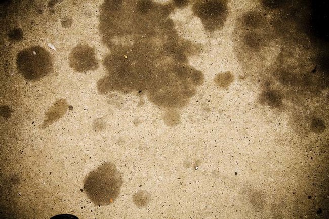 White wine breaks up grease stains. 