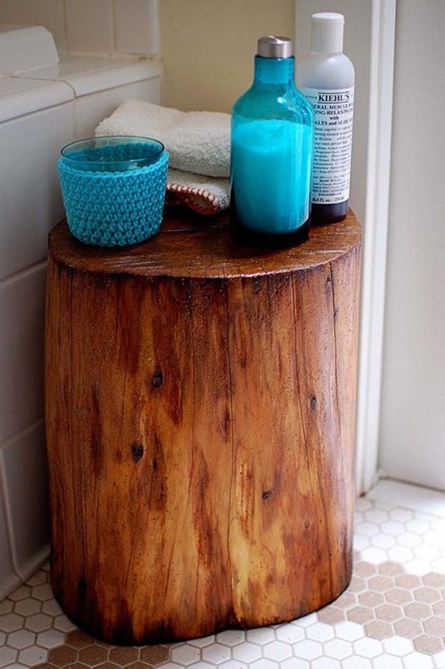 Bathroom side table