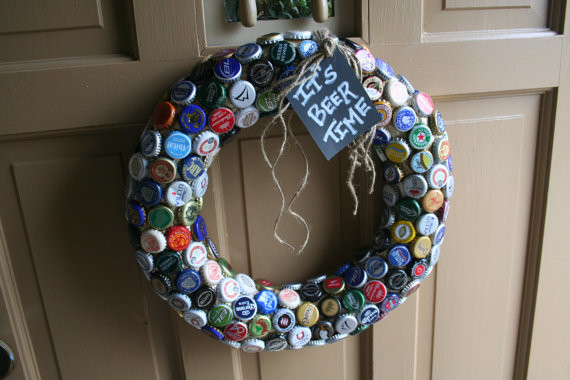Create a unique wreath.