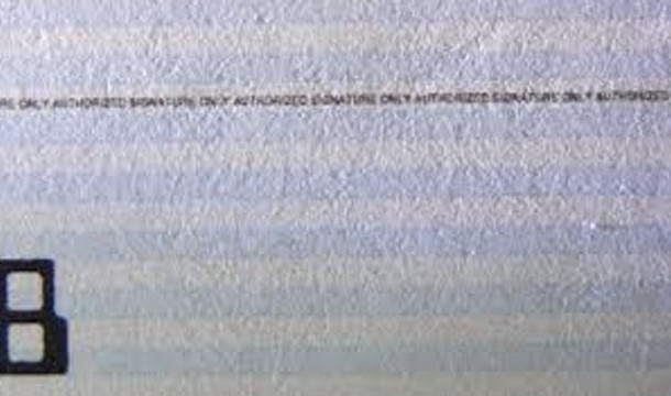 The signature line is not a line.