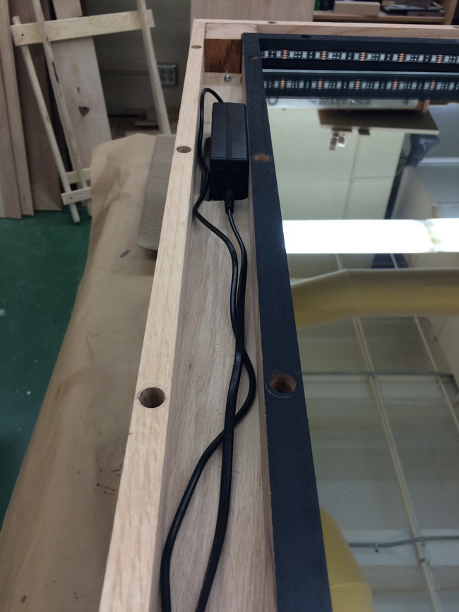 Then it was time to start installing the electronics...