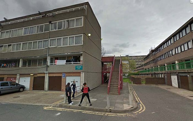 The Aylesbury housing project in Walworth, London. It's notorious for poverty and drug crimes.