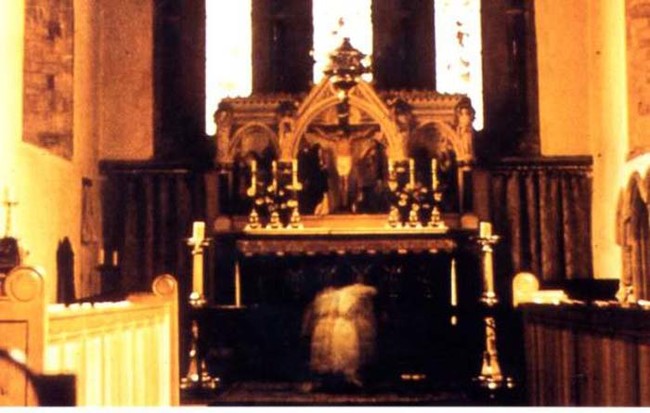 Likely the result of someone taking a long-exposure shot.