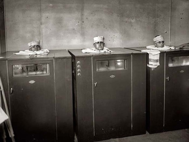 Physical therapy used to look a lot different.