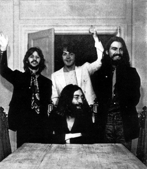 Last photo taken of all four of The Beatles together