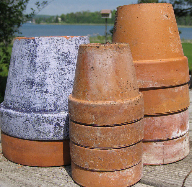 ...and a flower pot??