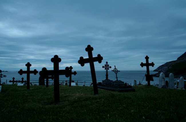 It's been used as a burial ground.