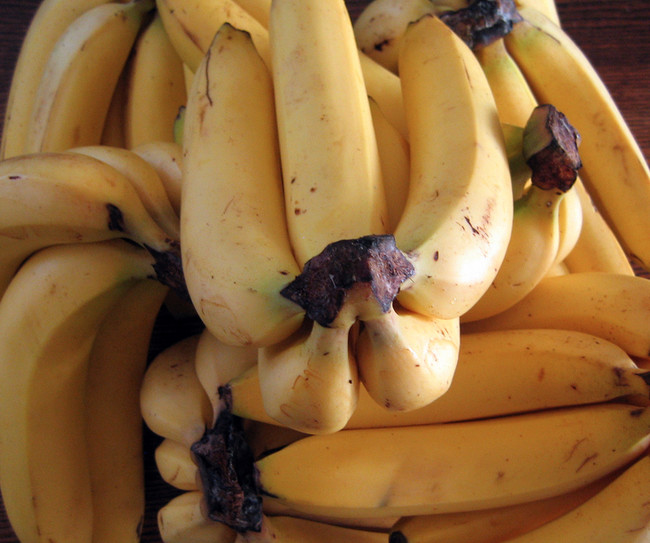 They're also rich in iron, so if you're anemic, grab a bushel of bananas.