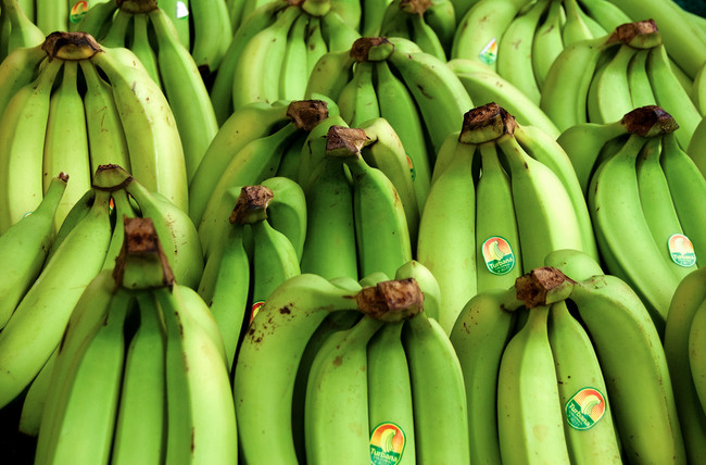 Bananas are high in antioxidants that protect against chronic diseases.