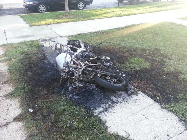 Don't cheat on someone who isn't afraid to blow your belongings to smithereens.