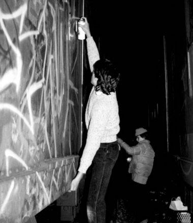 "Your dad was a street artist long before you put up your first shitty wheatpasting."