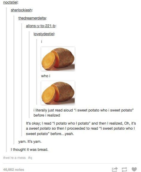 Never has a yam caused so much unrest.