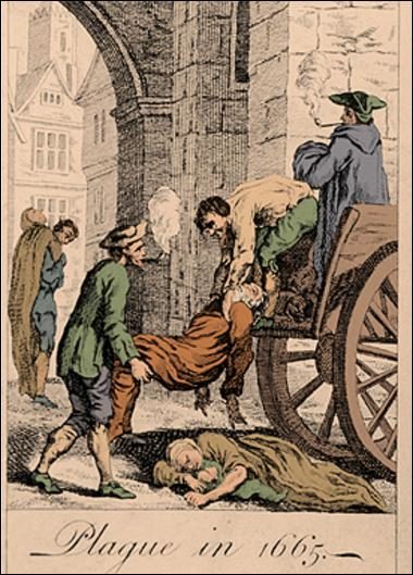 Many think that the phrase may have originated during the Great Plague of 1665 in London...
