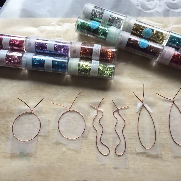 Now? It's glitter time!