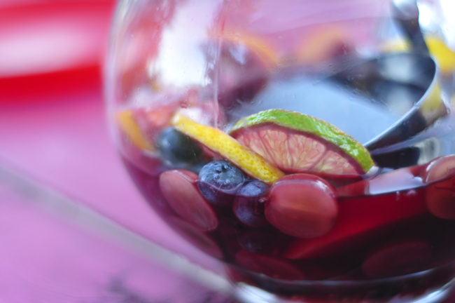 Make sangria. Gallons of it. Fill your swimming pool. 